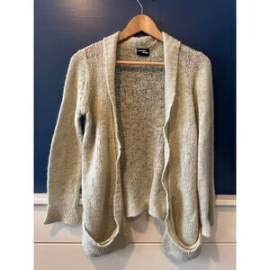 Wooden Ships | Wool-Mohair Blend Open Knit Cardigan Sweater | Size M/L